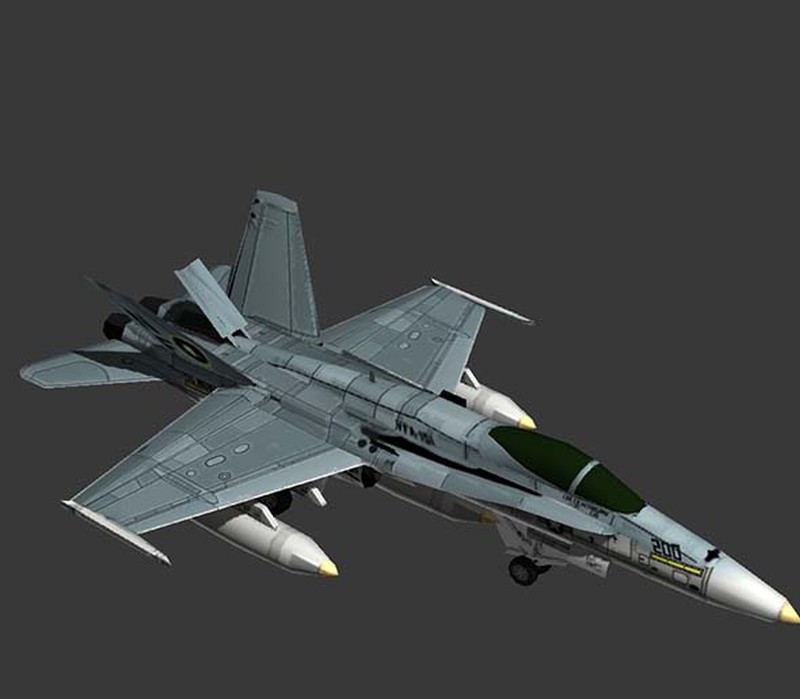 西安3D f18舰载战斗机 (2)